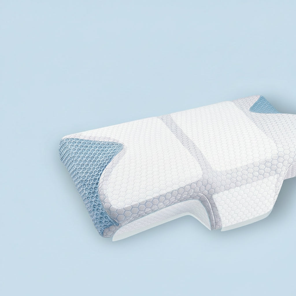 Oreiller ergonomique mémoire de forme soutien cervical 360 degrés toutes positions — certifié — Yasumi Market France