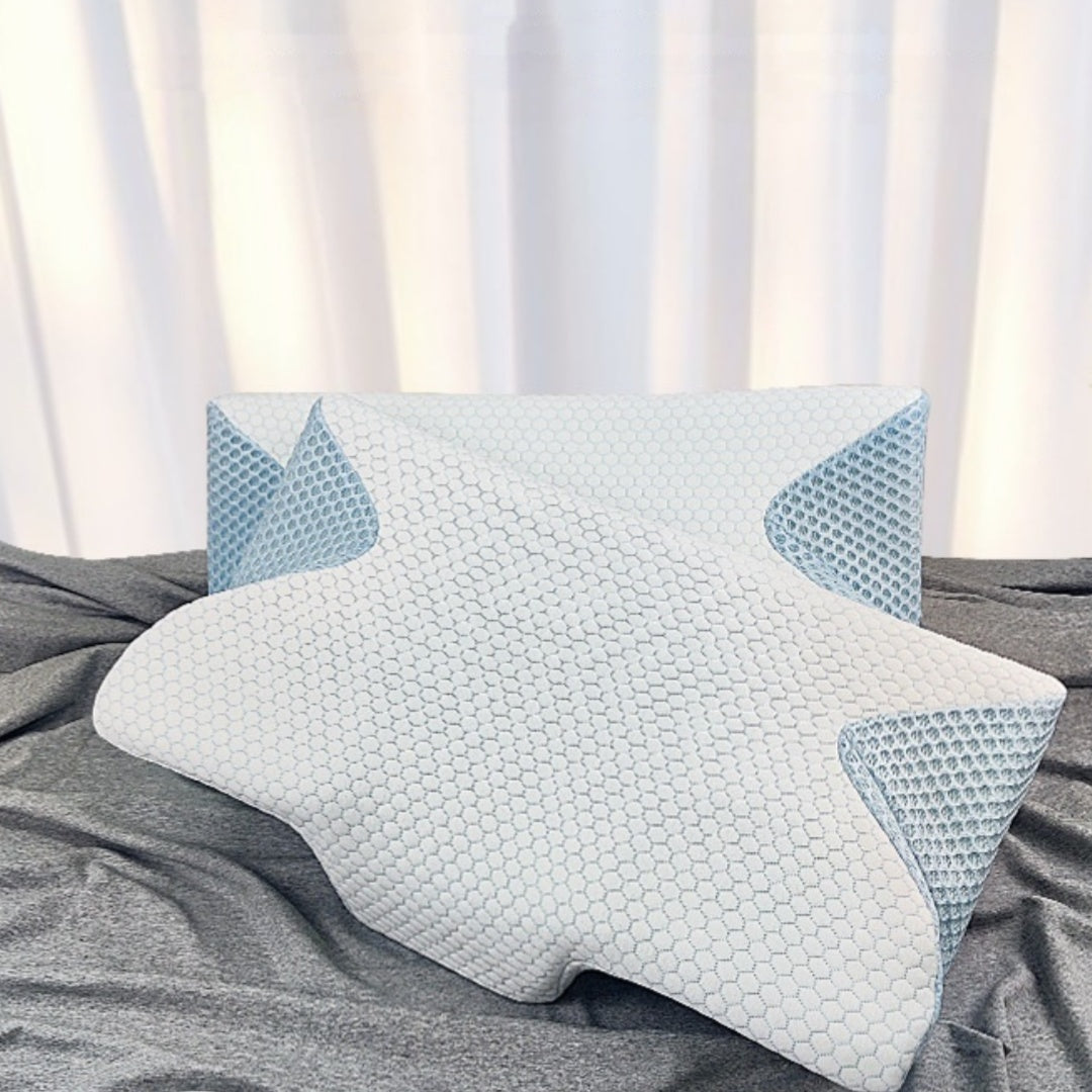Oreiller ergonomique mémoire de forme soutien cervical 360 degrés toutes positions — certifié — Yasumi Market France